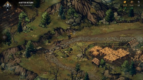Screenshot of Thronebreaker: The Witcher Tales