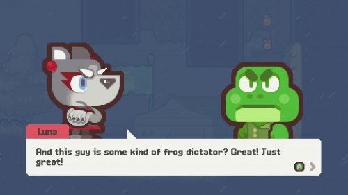 Screenshot of Grapple Dogs: Cosmic Canines