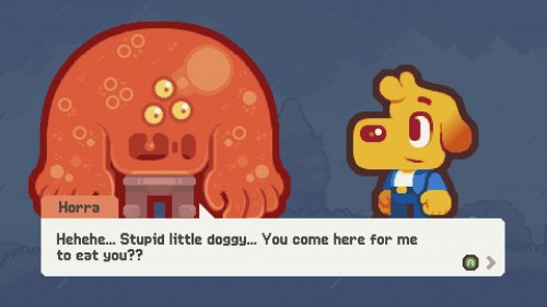 Screenshot of Grapple Dogs: Cosmic Canines
