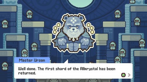 Screenshot of Grapple Dogs: Cosmic Canines
