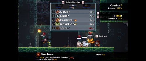Screenshot of Monster Sanctuary