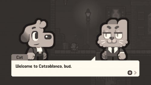 Screenshot of Grapple Dogs: Cosmic Canines