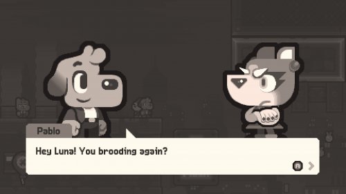 Screenshot of Grapple Dogs: Cosmic Canines