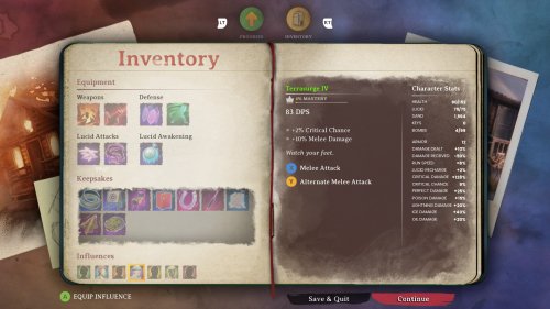 Screenshot of Dreamscaper