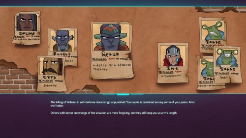 Screenshot of Griftlands