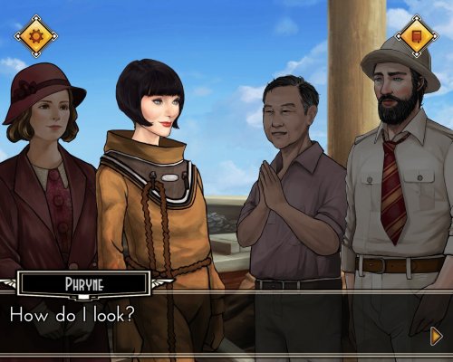 Screenshot of Miss Fisher and the Deathly Maze