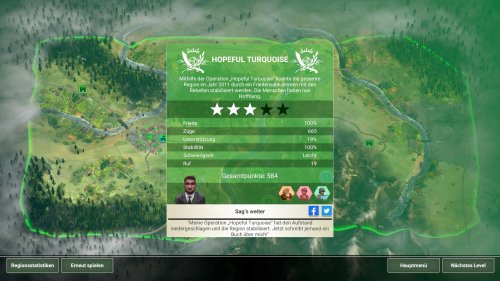 Screenshot of Rebel Inc: Escalation