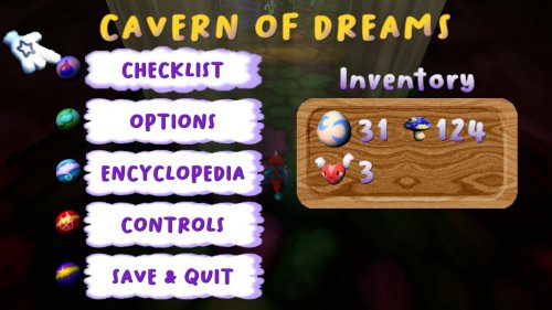 Screenshot of Cavern of Dreams