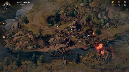 Screenshot of Thronebreaker: The Witcher Tales