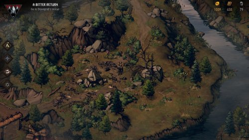 Screenshot of Thronebreaker: The Witcher Tales