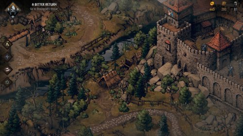 Screenshot of Thronebreaker: The Witcher Tales