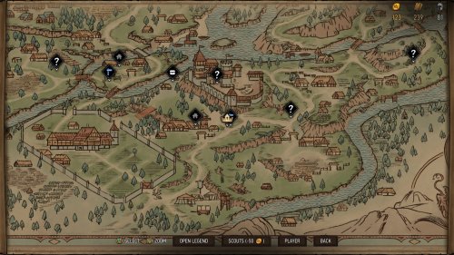 Screenshot of Thronebreaker: The Witcher Tales