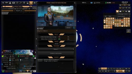 Screenshot of Distant Worlds 2