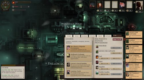 Screenshot of Sunless Sea