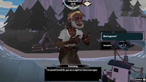 Screenshot of DREDGE