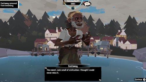 Screenshot of DREDGE