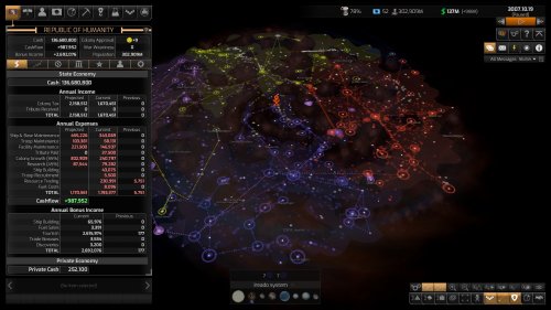 Screenshot of Distant Worlds 2