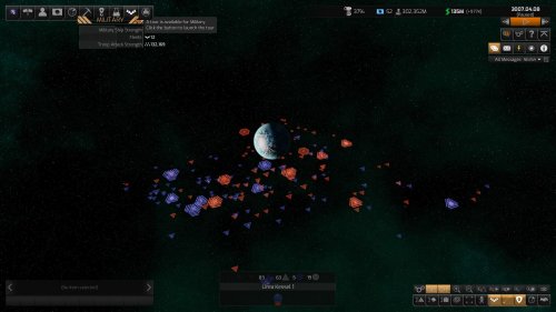 Screenshot of Distant Worlds 2