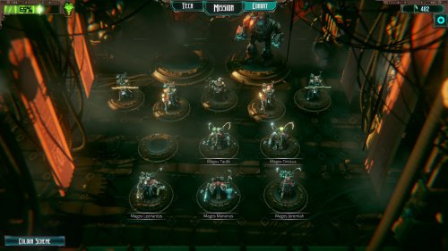 Screenshot of Warhammer 40,000: Mechanicus