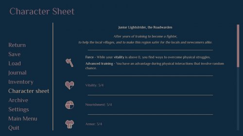 Screenshot of Roadwarden
