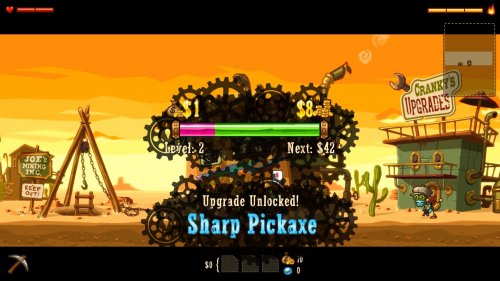 Screenshot of SteamWorld Dig
