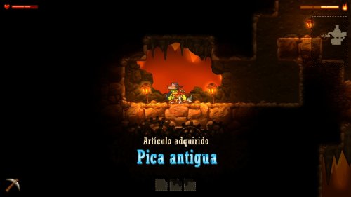 Screenshot of SteamWorld Dig