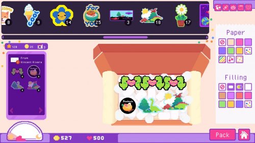Screenshot of Sticky Business