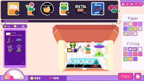 Screenshot of Sticky Business