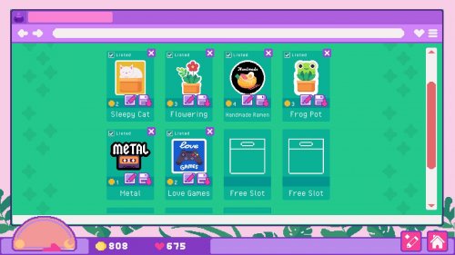 Screenshot of Sticky Business