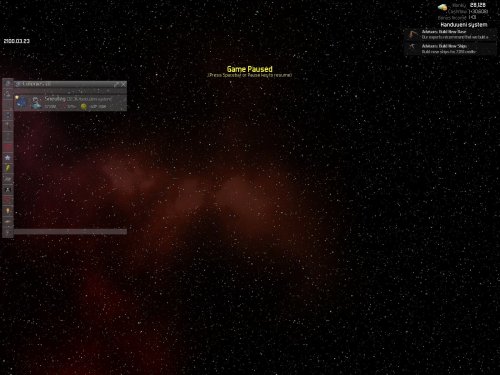 Screenshot of Distant Worlds: Universe