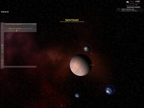 Screenshot of Distant Worlds: Universe