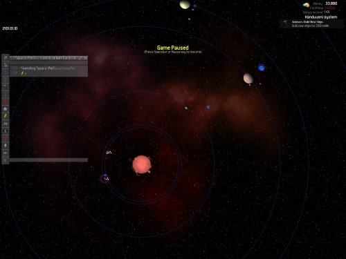 Screenshot of Distant Worlds: Universe