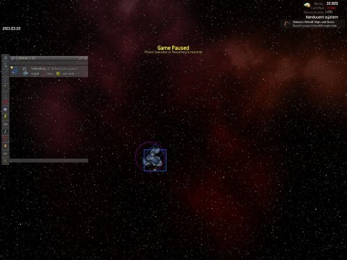 Screenshot of Distant Worlds: Universe