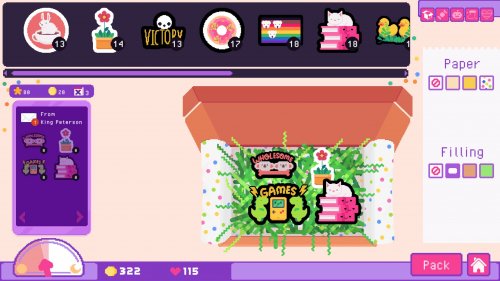 Screenshot of Sticky Business