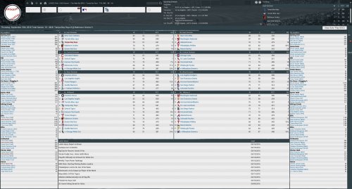 Screenshot of Out of the Park Baseball 17