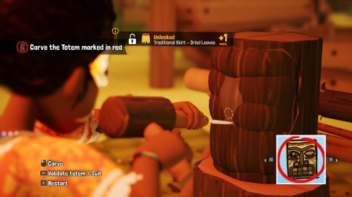 Screenshot of Tchia