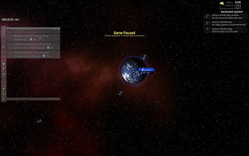 Screenshot of Distant Worlds: Universe