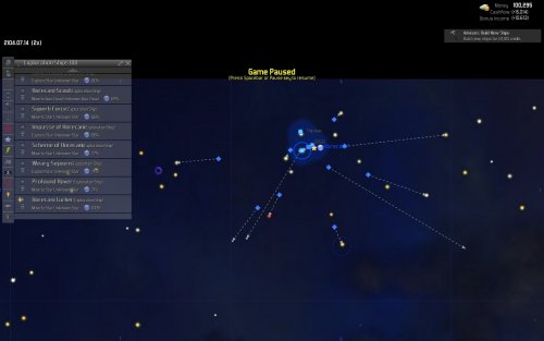 Screenshot of Distant Worlds: Universe
