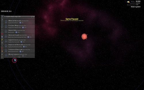 Screenshot of Distant Worlds: Universe