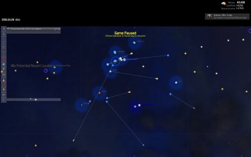 Screenshot of Distant Worlds: Universe