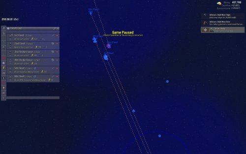 Screenshot of Distant Worlds: Universe