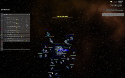 Screenshot of Distant Worlds: Universe
