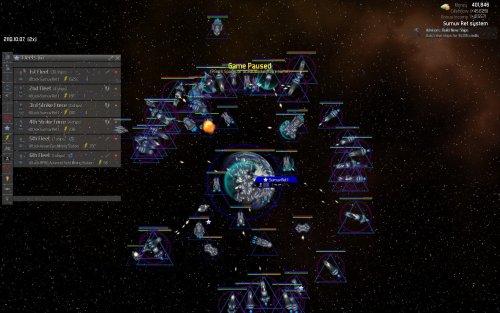 Screenshot of Distant Worlds: Universe