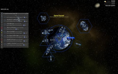 Screenshot of Distant Worlds: Universe