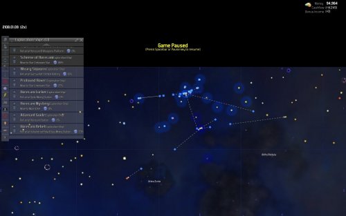 Screenshot of Distant Worlds: Universe