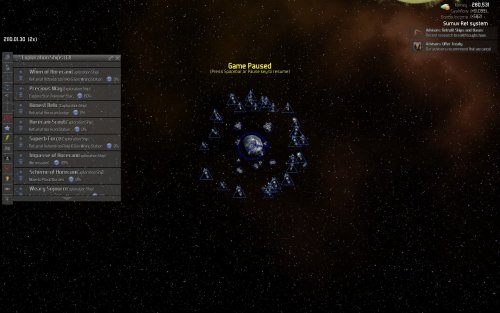 Screenshot of Distant Worlds: Universe