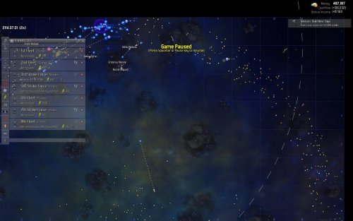Screenshot of Distant Worlds: Universe