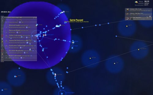 Screenshot of Distant Worlds: Universe