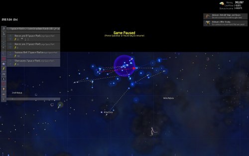 Screenshot of Distant Worlds: Universe