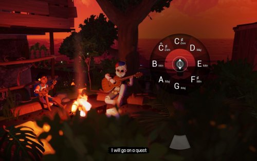 Screenshot of Tchia